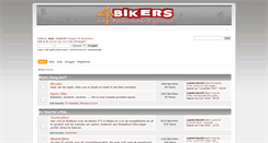 Desktop Screenshot of forum.4bikers.be